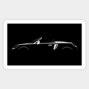 Toyota MR2 (W30) Silhouette Sticker